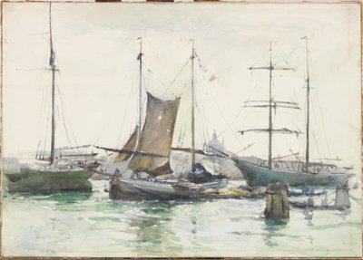 Shipping in the Bacino, Venice by Emily Murray Paterson